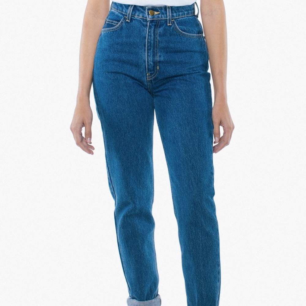 American  Apparel High  Waist Jean